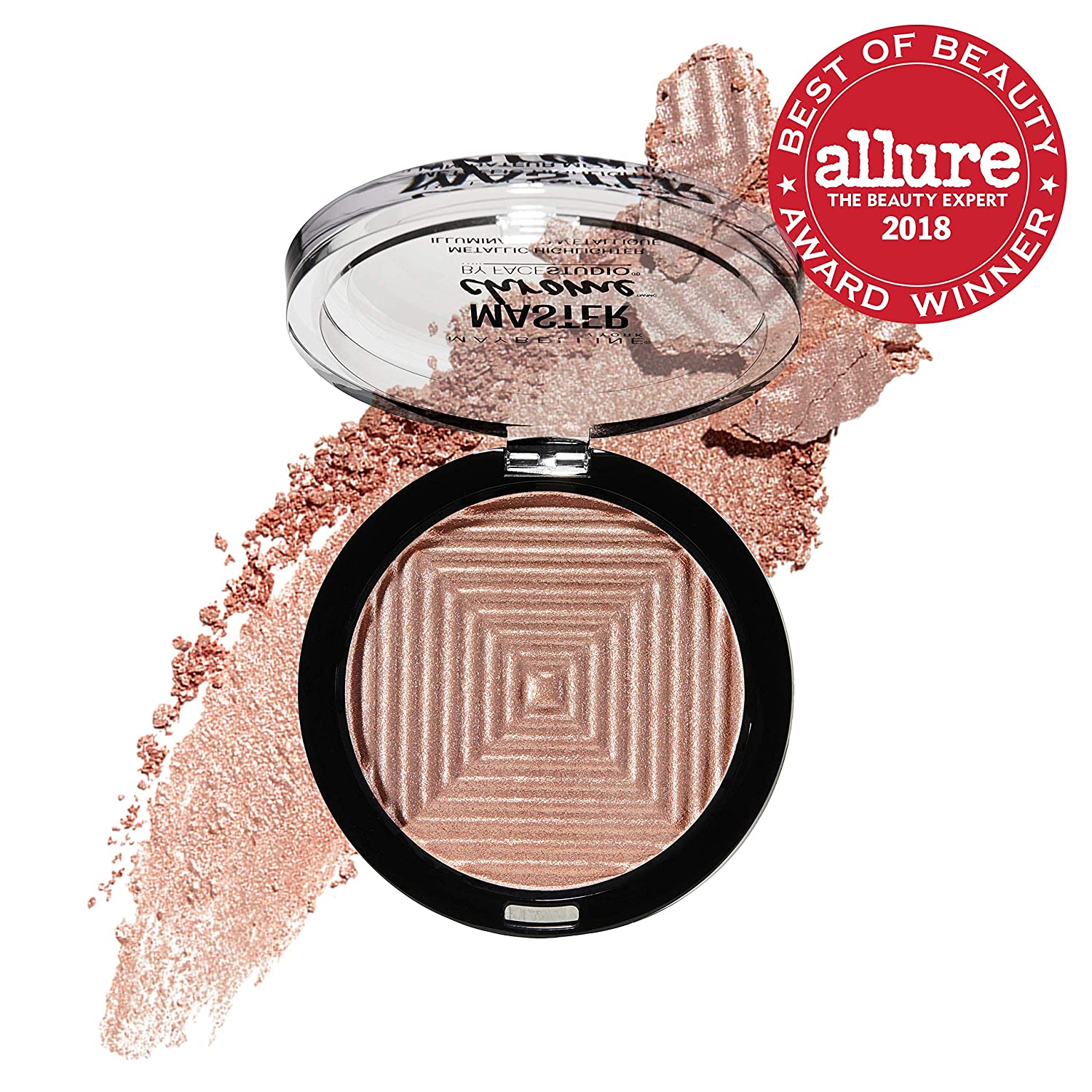Maybelline Master Chrome Metallic Highlighter Powder, Molten Gold, 1 Count - Image 2